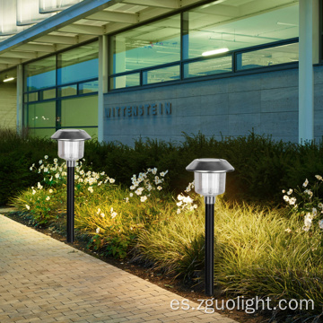 Luz de paisaje LED Tipo de jardín con energía solar Luz de estaca
